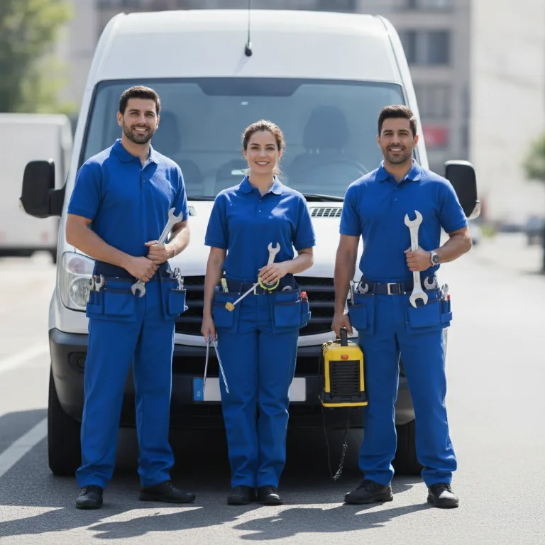 Industriewäscherei Team in Saarbruecken